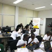 formation des enfants de 9 à 15 ans au logiciel de programmation scratch par la Fondation Orange Côte d'ivoire, Kaleidoscopedemoi, Bamba Aida